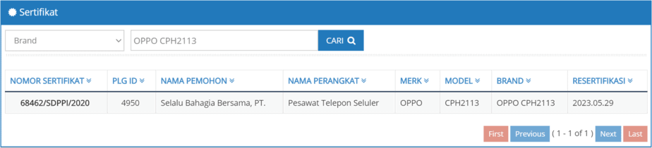 Oppo Reno4 Indonesia