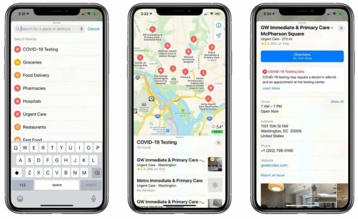 Update Apple Maps Isolasi Diri