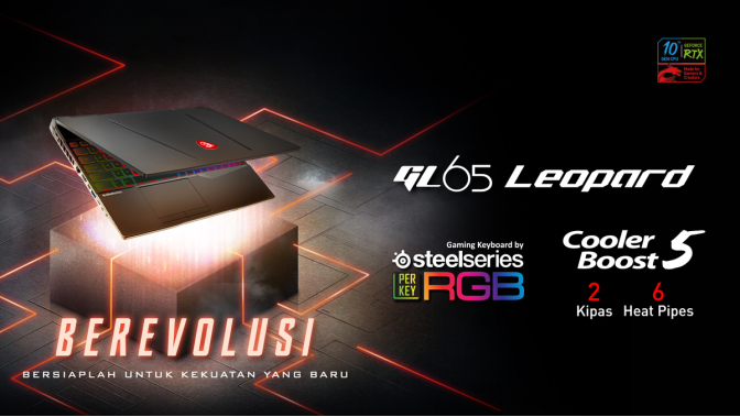 Laptop Gaming MSI GL65 Leopard