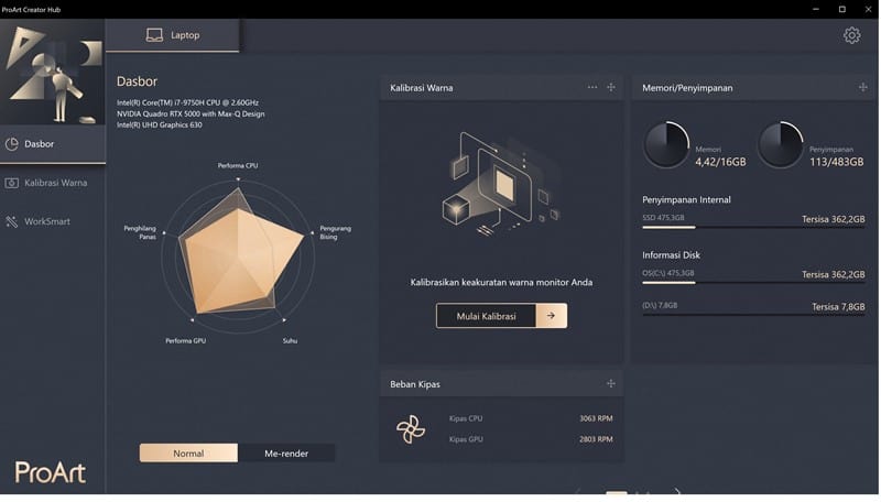 review proart studiobook pro