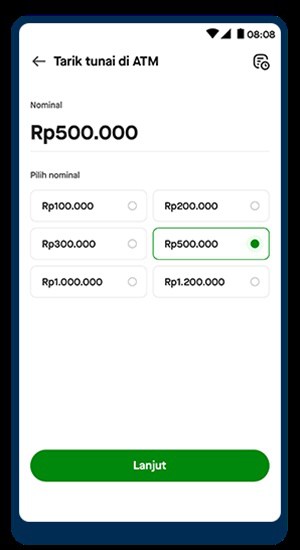 cara Tarik Tunai GoPay di ATM BCA 