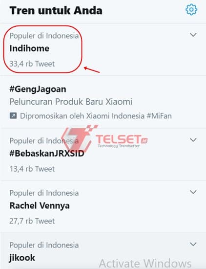 Internet IndiHome Mati