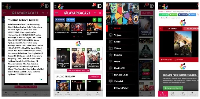 Aplikasi LK21 Play Store