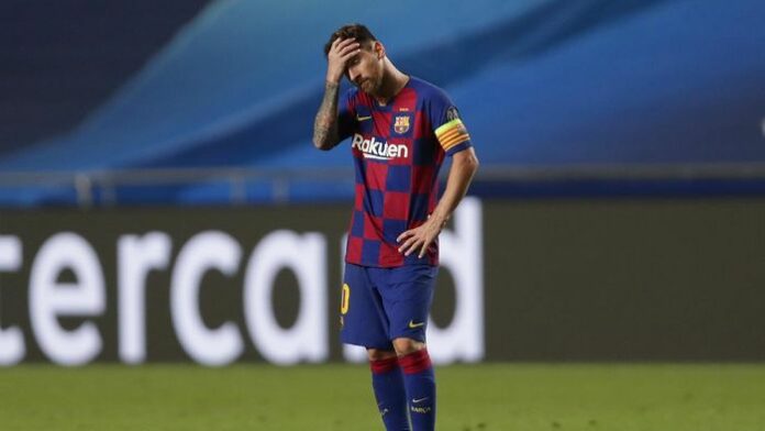 Messi Hengkang Barcelona