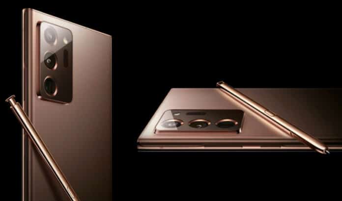 Galaxy Note20 Ultra spesifikasi