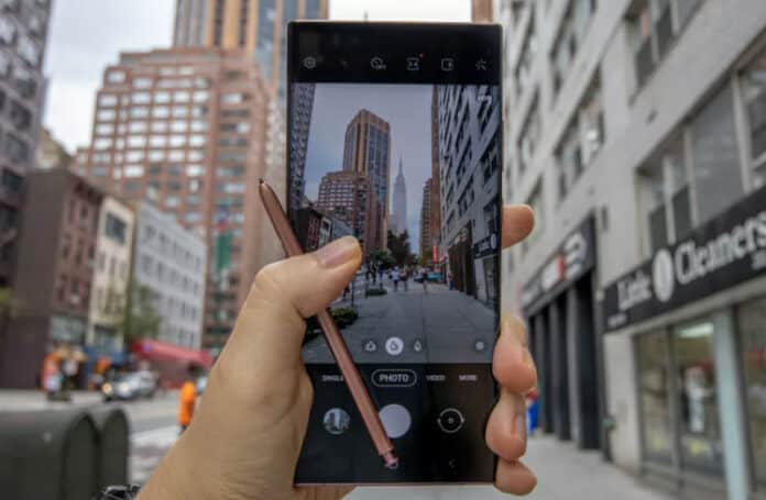 Samsung Galaxy Note 20 Ultra camera samsung galaxy note 20 series