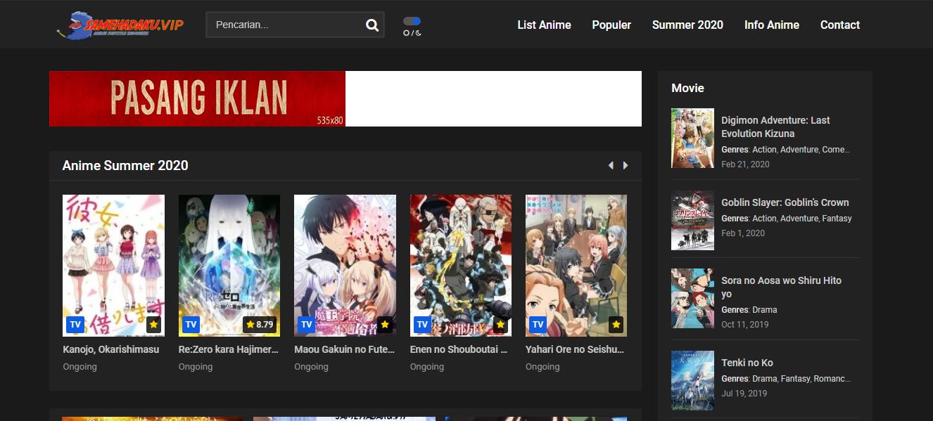 situs download anime sub indo gratis nonton