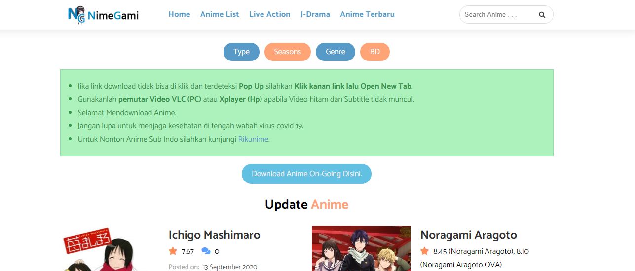 download anime sub indo