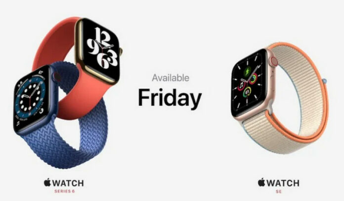 Apple Watch Series 6 dan Apple Watch SE