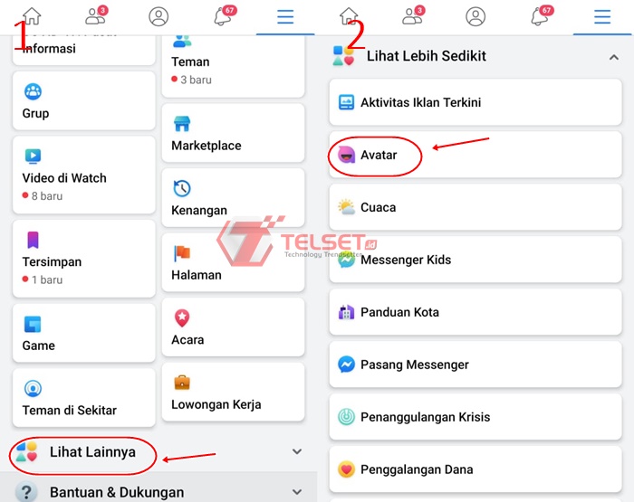 membuat Avatar Facebook