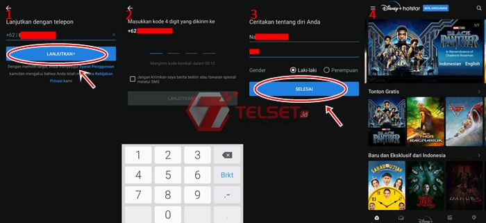 Daftar Akun dan Langganan Disney+ Hotstar 