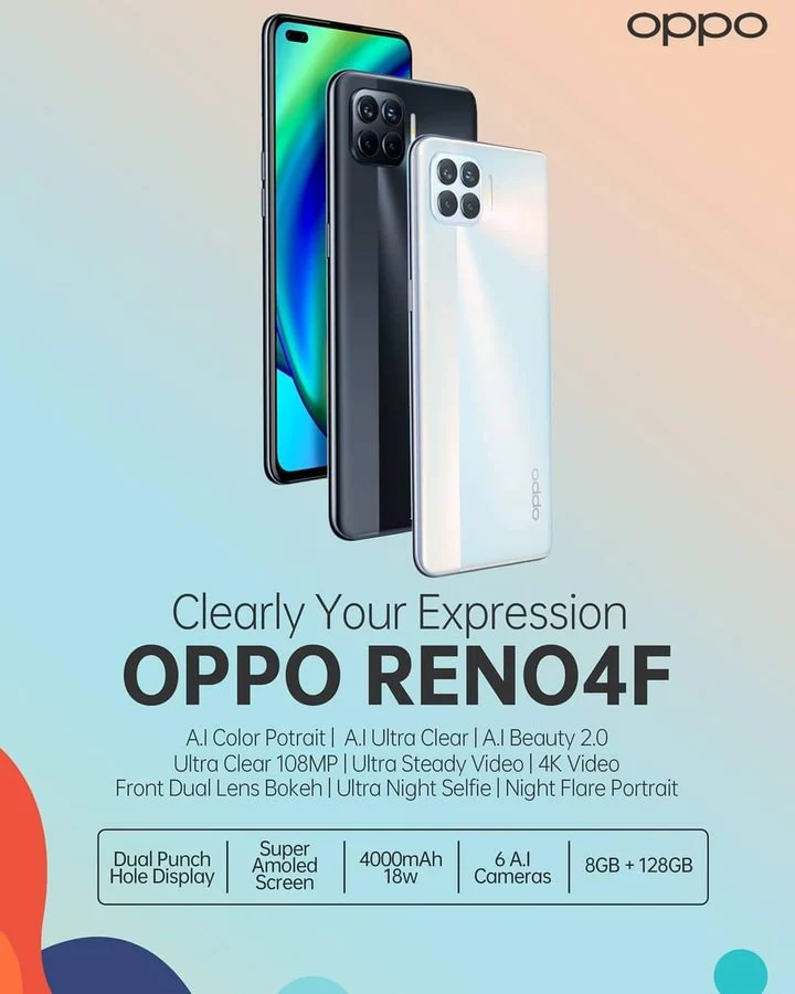 Spesifikasi Oppo Reno4 F Indonesia