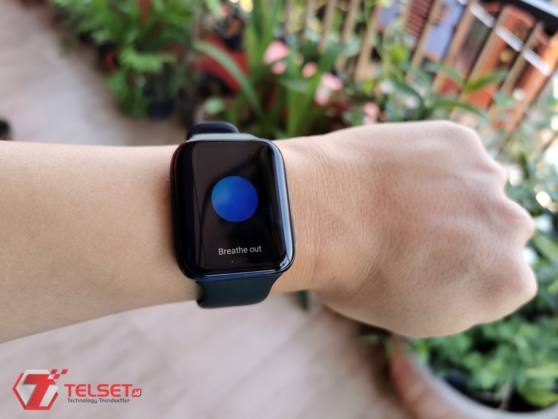 Olahraga rutin di rumah Oppo Watch