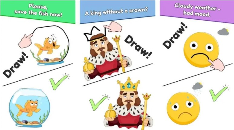 Draw One Part