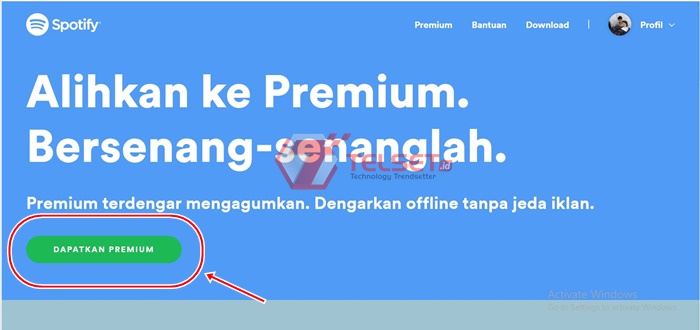 Spotify Premium GoPay 
