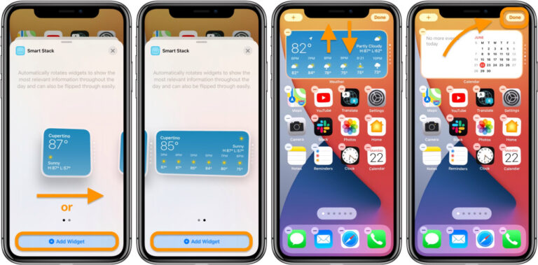 Cara Widget iOS 14
