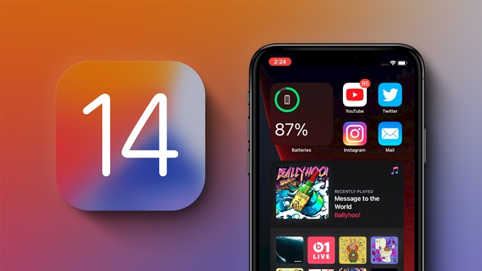 Tampilan iOS 14