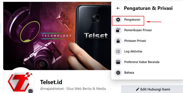 cara membuat facebook private