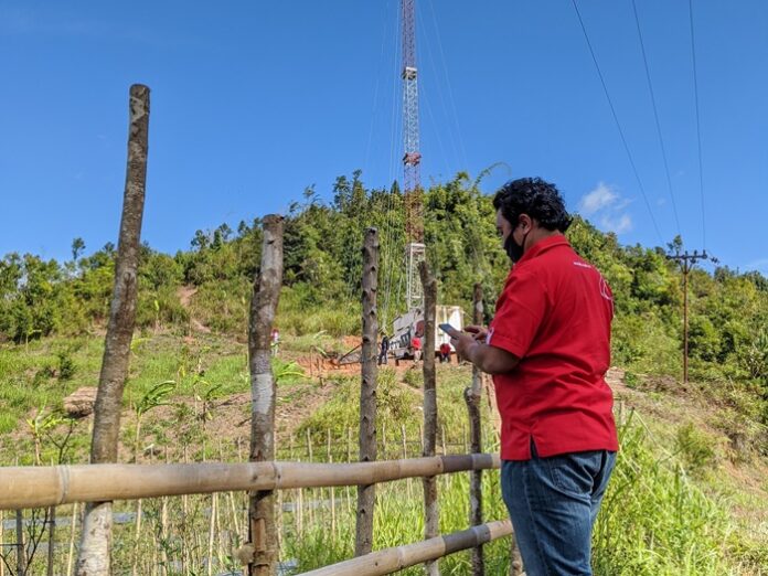 Mobile BTS 4G Telkomsel PJJ