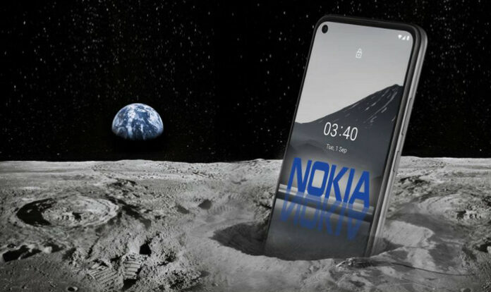 Nokia 4G di Bulan