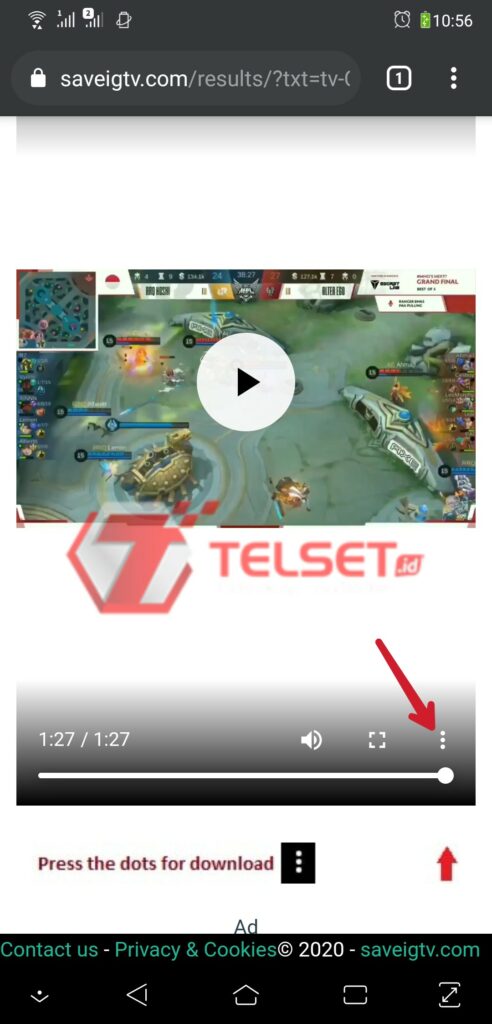 Cara download Video IGTV