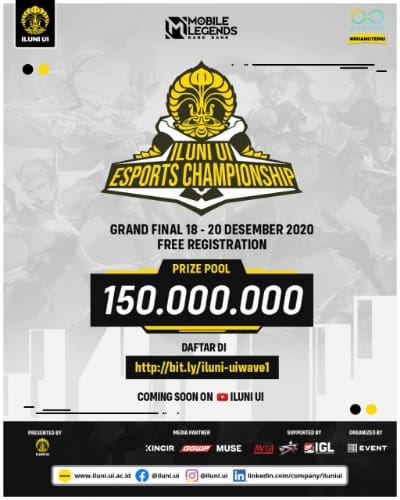Kompetisi eSport Mobile Legends ILUNI UI Esports Championship