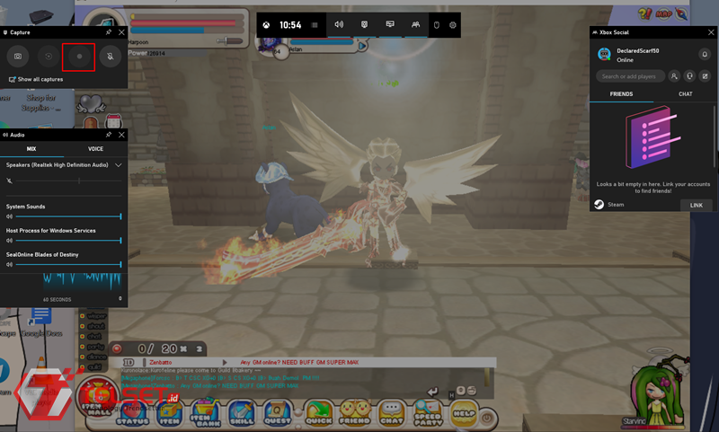 Cara rekam gameplay game PC Windows 10