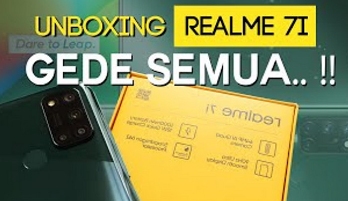 Unboxing Realme 7i