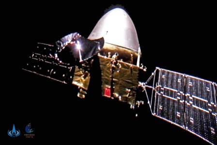 Pesawat Ruang Angkasa China Mendarat di Mars Mei 2021