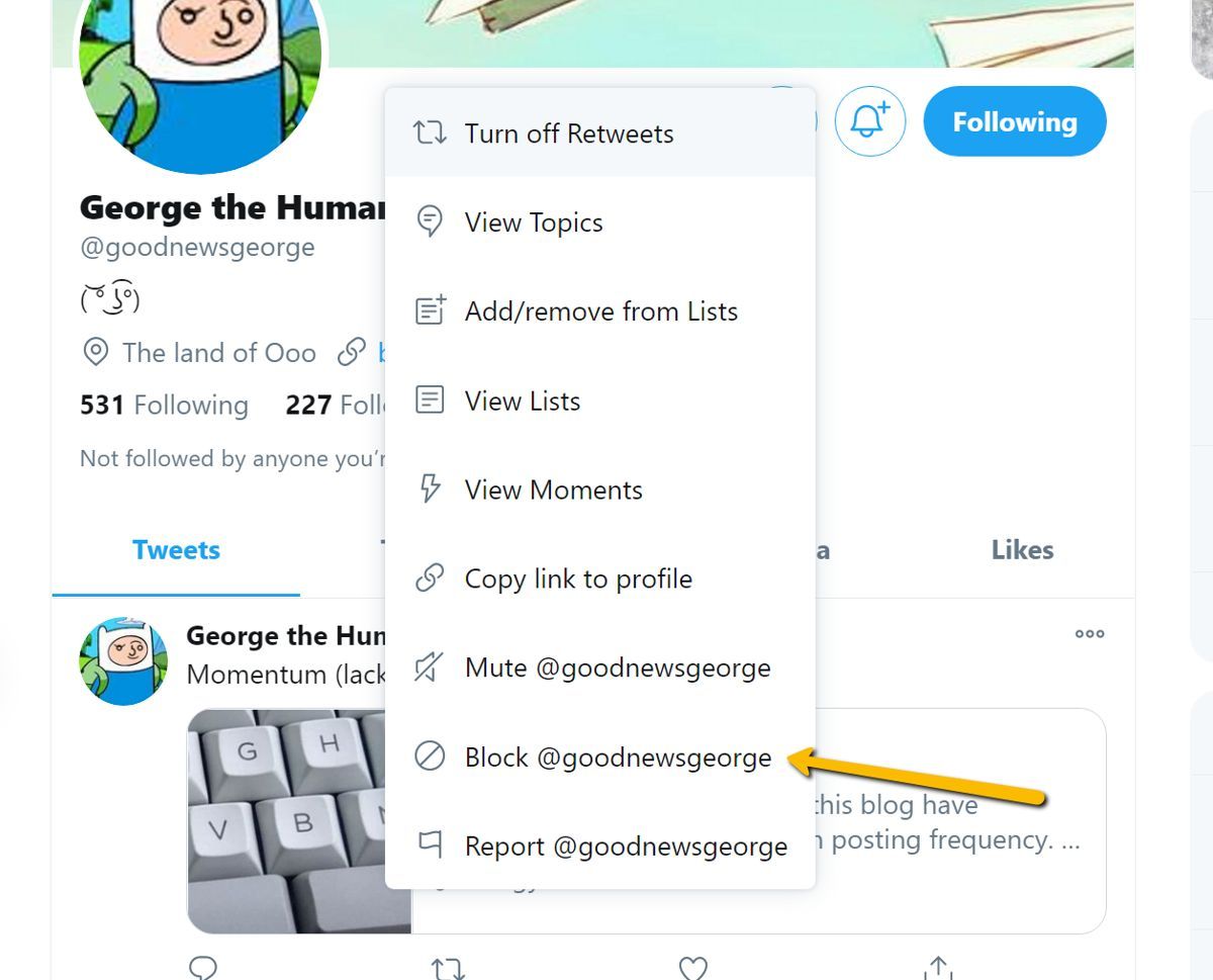 Cara Blokir Followers Twitter