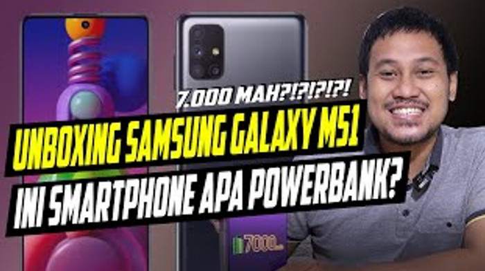 Samsung Galaxy M51 Unboxing