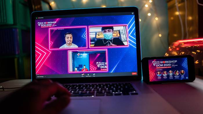 Workshop Telkomsel Digital Creative Millennials