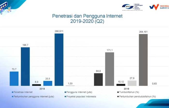 Survei APJII Pengguna Internet Indonesia