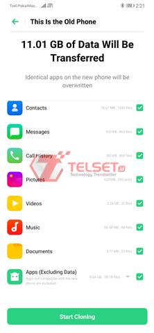 cara memindahkan data dari hp lama ke hp baru oppo