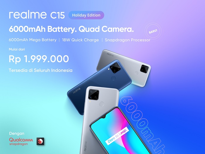 Realme C15 Holiday Edition