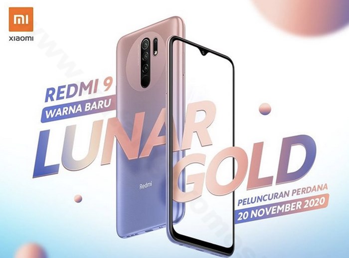 Redmi 9 Lunar Gold
