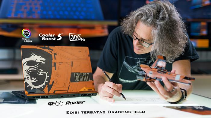 Laptop Gaming MSI GE66 Dragonshield