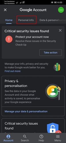 Cara Ganti Password Gmail HP laptop