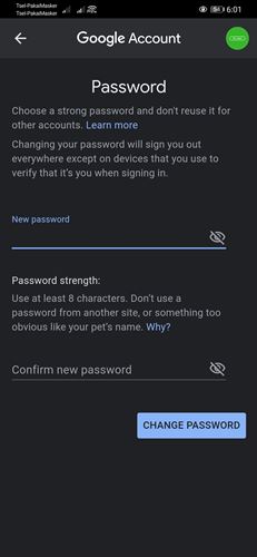 Cara Ganti Password Gmail HP laptop