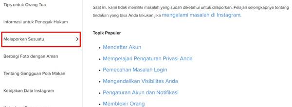 mengembalikan hack instagram