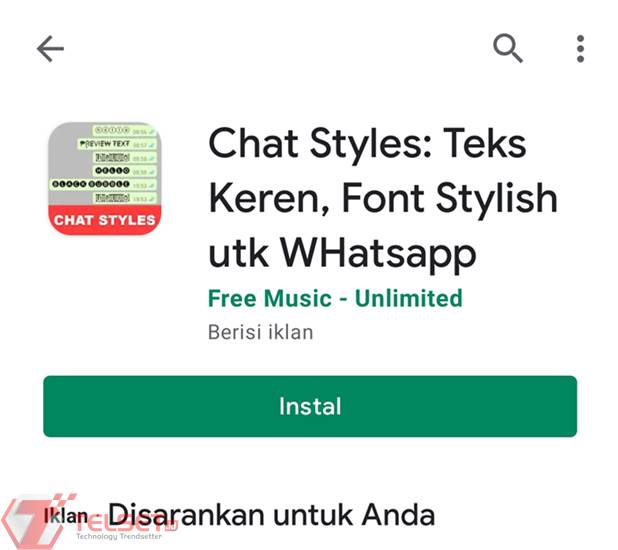 Cara membuat tulisan berwarna WhatsApp