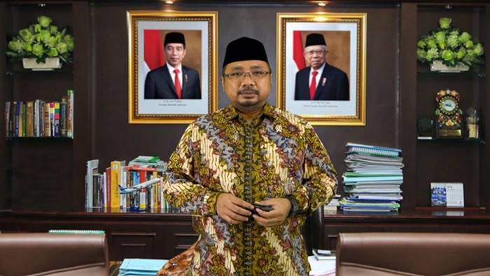 Menteri Agama Baru Yaqut Cholil Qoumas ucapkan natal 2020