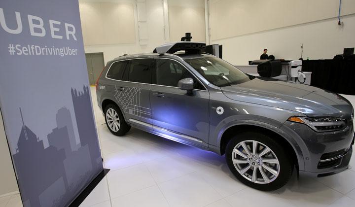 Mobil otonom Uber