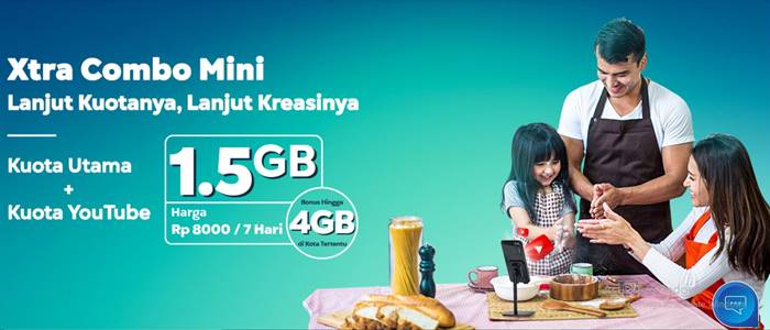 paket xtra combo mini
