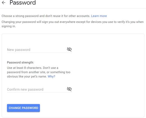 melihat kata sandi gmail