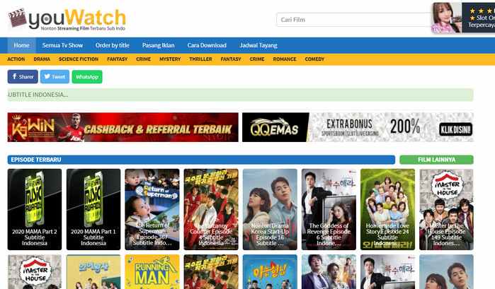 Situs nonton drakor youWatch