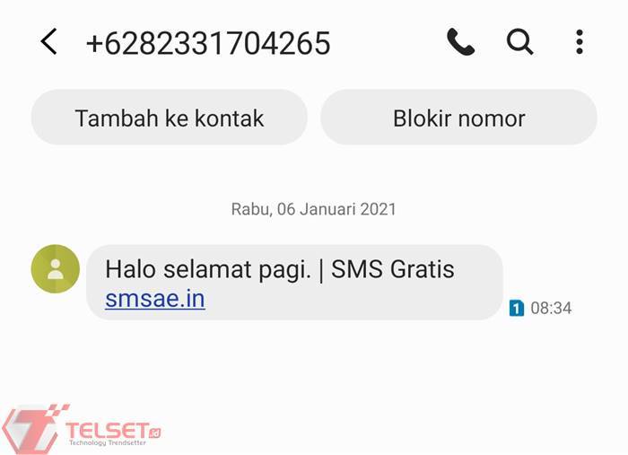cara sms gratis