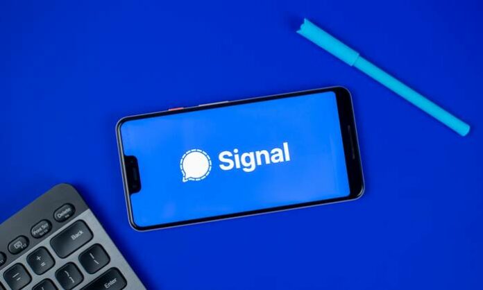 Aplikasi Signal WhatsApp