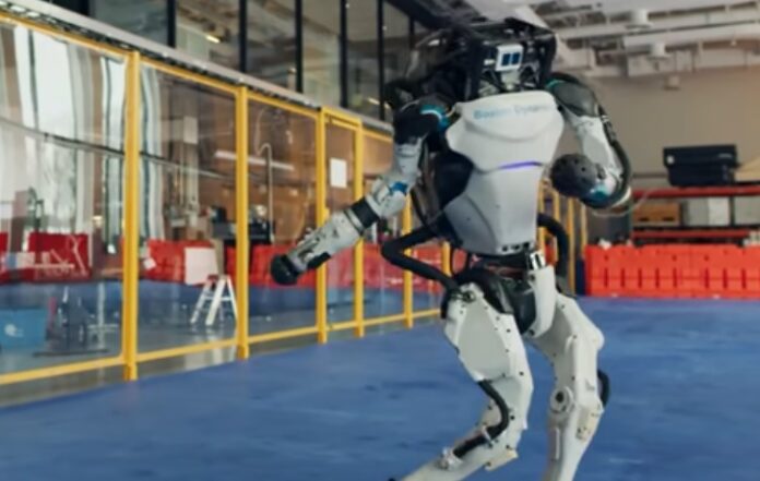 Boston Dynamics Robot Boston Dynamics Menari