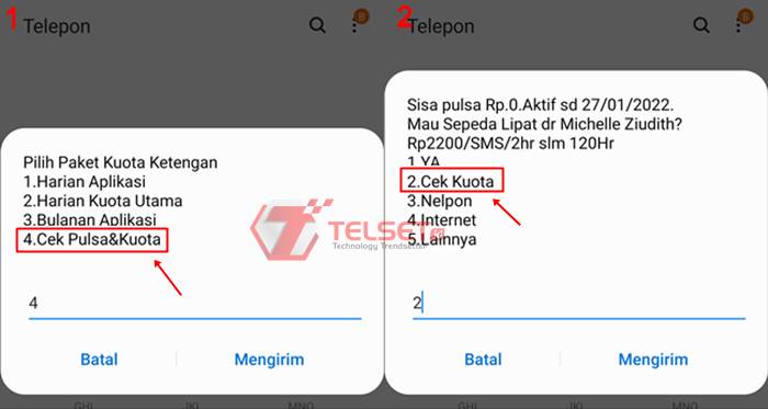 Cara Cek Kuota Internet Telkomsel